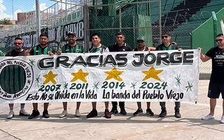 Emotivo homenaje a Jorge Miadosqui en la previa del partido clave de San Martín