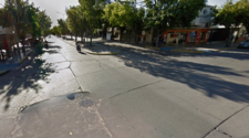 Fuerte choque en una trágica esquina céntrica 