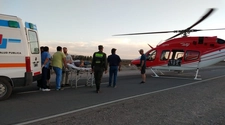 Trasladaron a un turista extranjero que se infartó en la Ruta 150