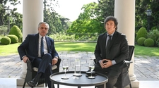 Javier Milei se reunió con Alberto Fernández para comenzar la transición