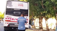 Un colectivo atropelló a una nena de 9 años en Pocito