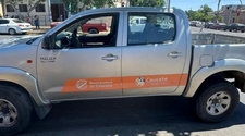 Caucete denunció al mecánico que atropelló a una mujer con una camioneta municipal