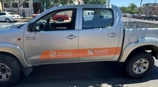 Caucete denunció al mecánico que atropelló a una mujer con una camioneta municipal