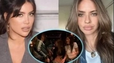Wanda Nara y la China Suarez se pelearon en un boliche porteño