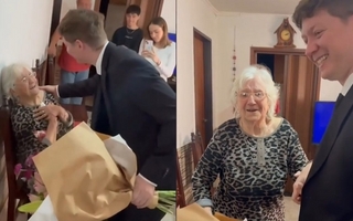 Emanero cumplió el sueño de Lucía, su fanática de 98 años que fue viral en redes