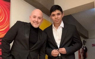 El orgullo de José María Muscari por el debut como modelo de su hijo