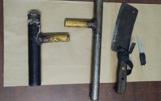 Detuvieron a un joven porque iba "muy armado"