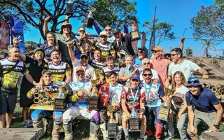 Cinco pilotos sanjuaninos se consagraron campeones del Argentino de Enduro