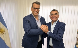 Gramajo y Munisaga se reunieron para darle un mensaje a todo el PJ de San Juan