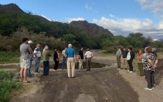 Cuestionan obras de Hidráulica en el río de Usno: “No queremos terraplenes"