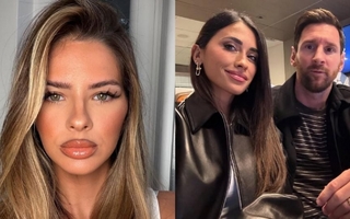 La China Suárez le robó los looks a Messi y Antonela Roccuzzo
