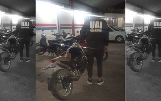 Circulaba en una moto robada y lo detuvieron en un operativo