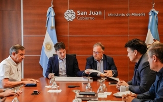 Más de 8.000 hectáreas serán beneficiadas con mejoras en la red de riego de Calingasta