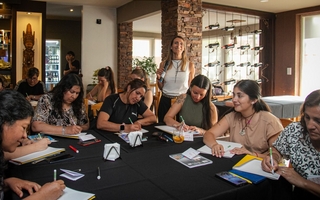 Capacitaron a las 19 emprendedoras del Sol para fortalecer su negocio 