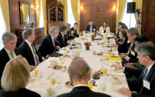 Milei presentó su programa económico ante líderes en Nueva York 