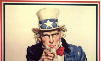 Cómo nació el icónico afiche del Tío Sam que reversionó Patricia Bullrich