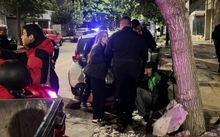 Repartidores detuvieron a un ladrón que intentó darse a la fuga