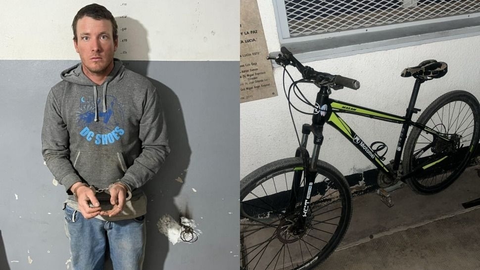 Un joven de 28 años intentó robar una bicicleta a una menor y fue detenido