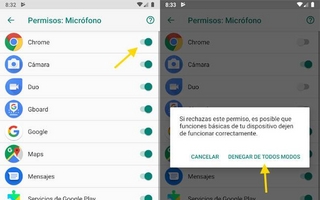 Desactivá el micrófono y protegé tu privacidad en Android