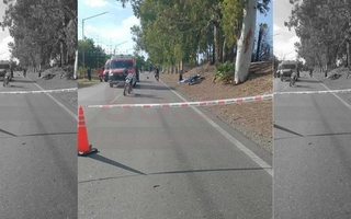 Murió una persona tras un violento choque entre una moto y un auto