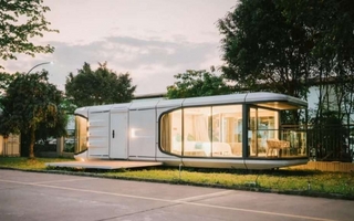 Los pro y contras de las casas cápsulas chinas que se arman en dos horas y que llegaron a Argentina