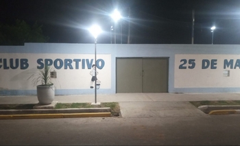Por un club mejor: Sportivo 25 de Mayo recauda fondos para arreglar sus baños y camarines