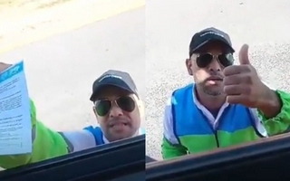 Escándalo en Formosa: filman a un inspector cobrando un “peaje” ilegal