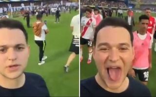 Fuerte sanción al hincha que se burló de River en el Superclásico