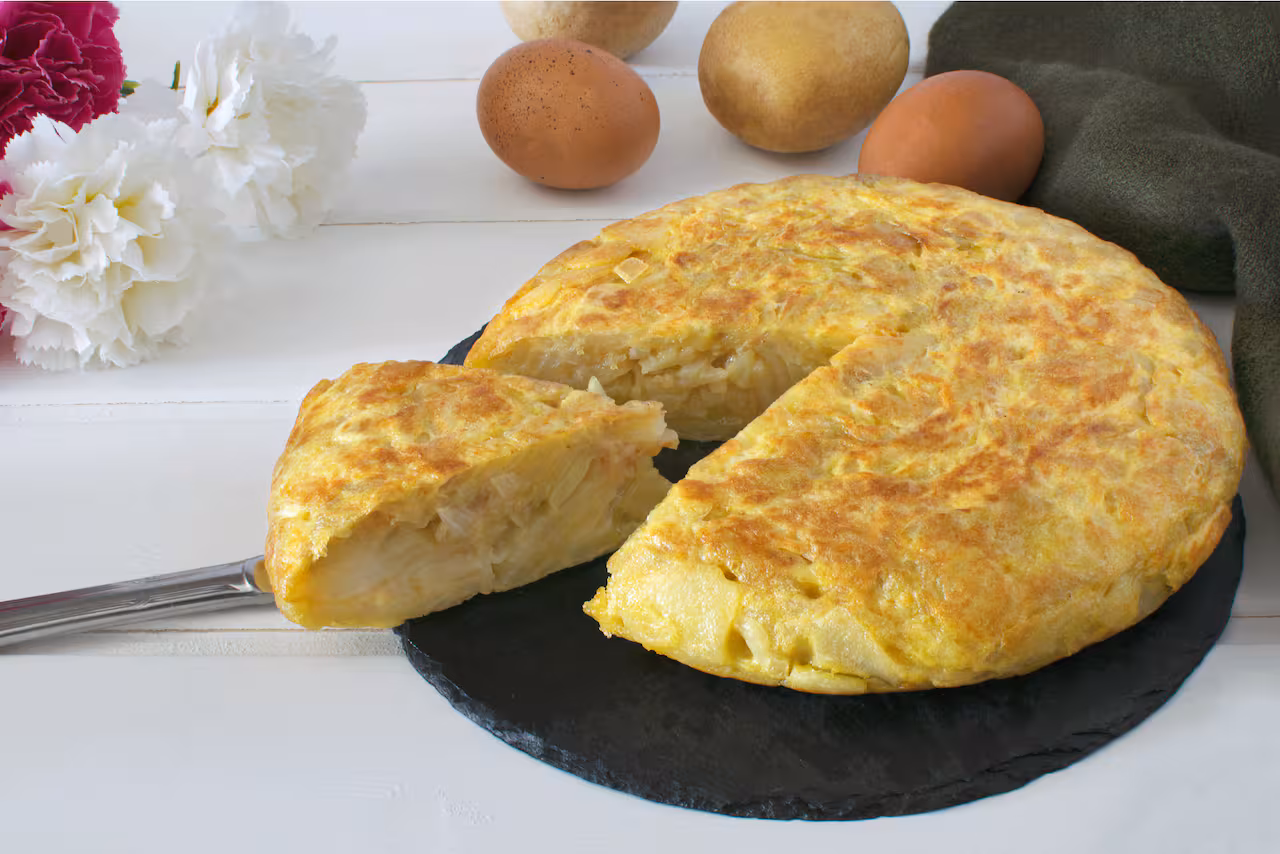 Cómo preparar una tortilla de papas fácil y rápida en pocos minutos