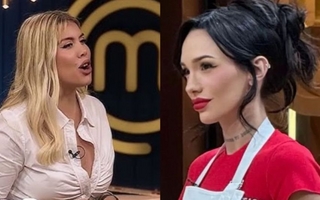 Gritos e insultos: la pelea de La Joaqui y Wanda Nara en MasterChef