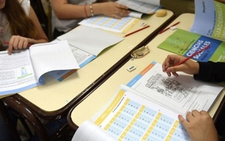 Miles de estudiantes participaron de una prueba de educación a nivel nacional