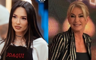 La frase con la que La Joaqui confirmó su pelea a los gritos con Wanda Nara