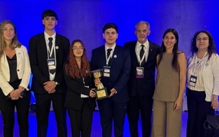 Estudiantes sanjuaninos fueron premiados tras lograr primer lugar en la UIA