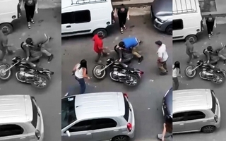 Córdoba: atraparon y golpearon a un motochorro tras un violento arrebato