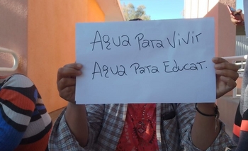 Alumnos tomaron una escuela en Jáchal por falta de agua: desde cuándo están