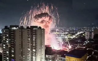 Brasil: una explosión en un depósito de pirotecnia dejó un muerto y diez heridos