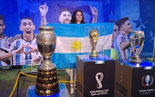 Las copas del Mundial, América y Finalissima llegan a Ullum: dónde y cuándo