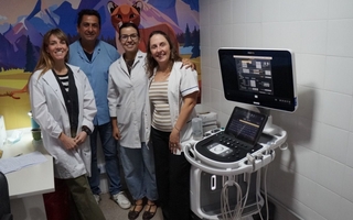 El Hospital Rawson incorporó un ecógrafo pediátrico de última generación