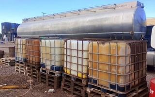 Empleado infiel intentó robar combustible y fue detenido por la Policía