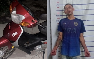 Detuvieron a un hombre por intentar robar una motocicleta en Villa Videla, Chimbas