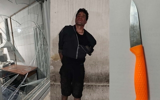 Un hombre fue detenido por robo: le pegó a un policía y destrozó la comisaría