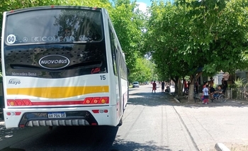 Murió el ciclista atropellado por un colectivo en Rawson