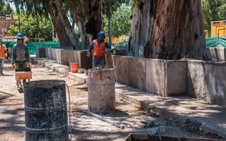 El Parque Belgrano se renueva: avanzan dos obras que cambiarán su entorno