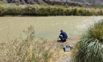 Los estudios preliminares de la UNCuyo detectaron cloro en el río Jáchal 