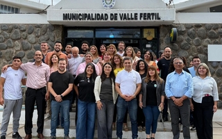 Andino recorrió Valle Fértil y escuchó las inquietudes de los vecinos