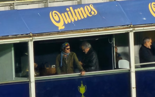 Johnny Depp presente en La Bombonera ante el duelo de Boca vs Tigre