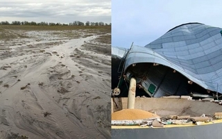 Fuerte ciclón dejó lluvias claves para el campo y daños severos en provincias