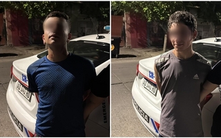 Cayeron dos jóvenes que fueron grabados mientras robaban hierro de una obra