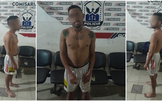 Detuvieron a un ladrón que entró a una casa con un cuchillo y alhajas