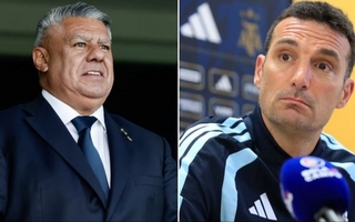 Chiqui Tapia apuesta por la continuidad de Scaloni en la Selección